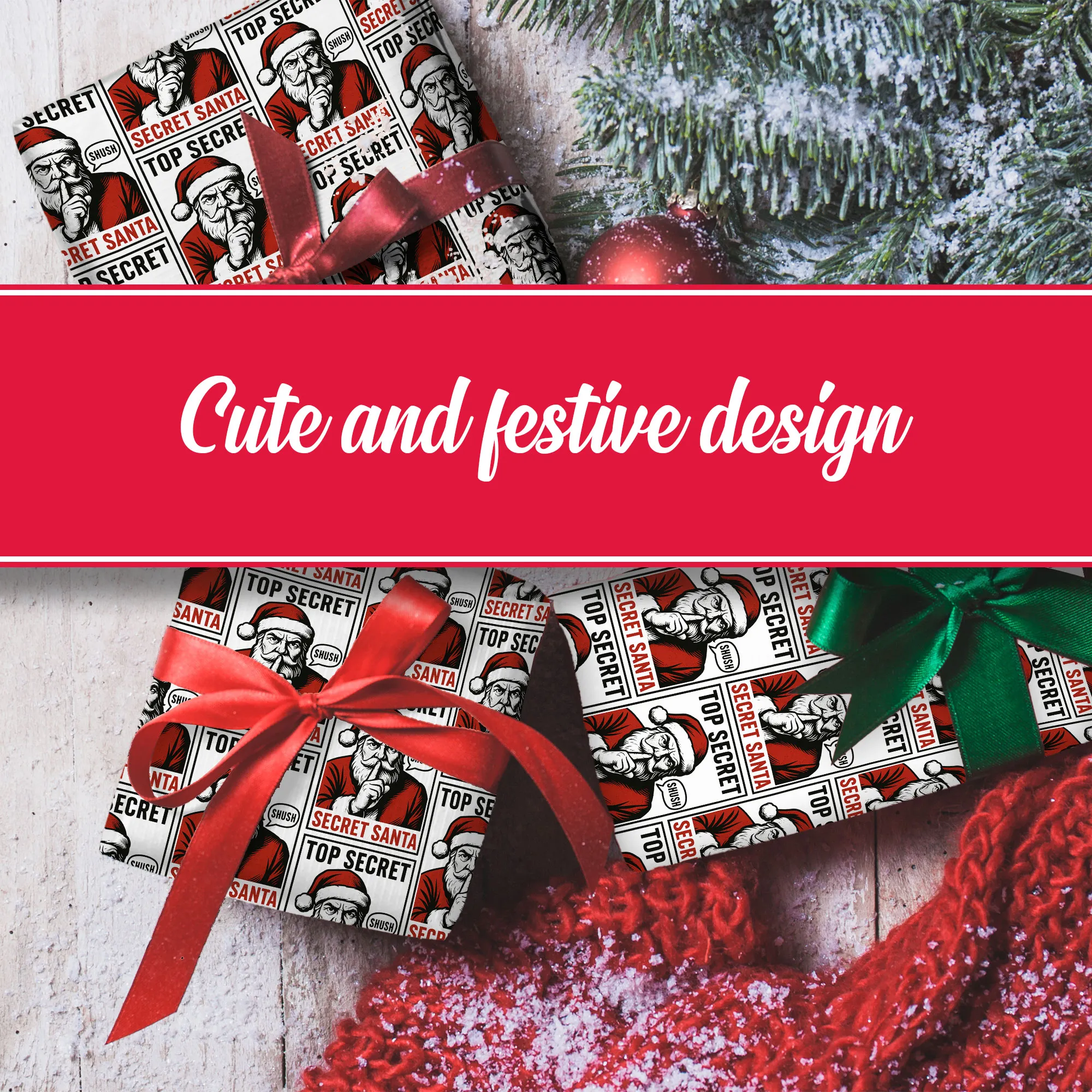 Secret Santa Wrapping Paper image 5